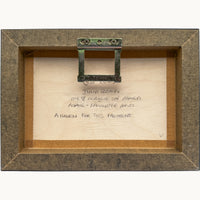 an image showing the back of A Haven for This Moment oil painting by Julia Brown