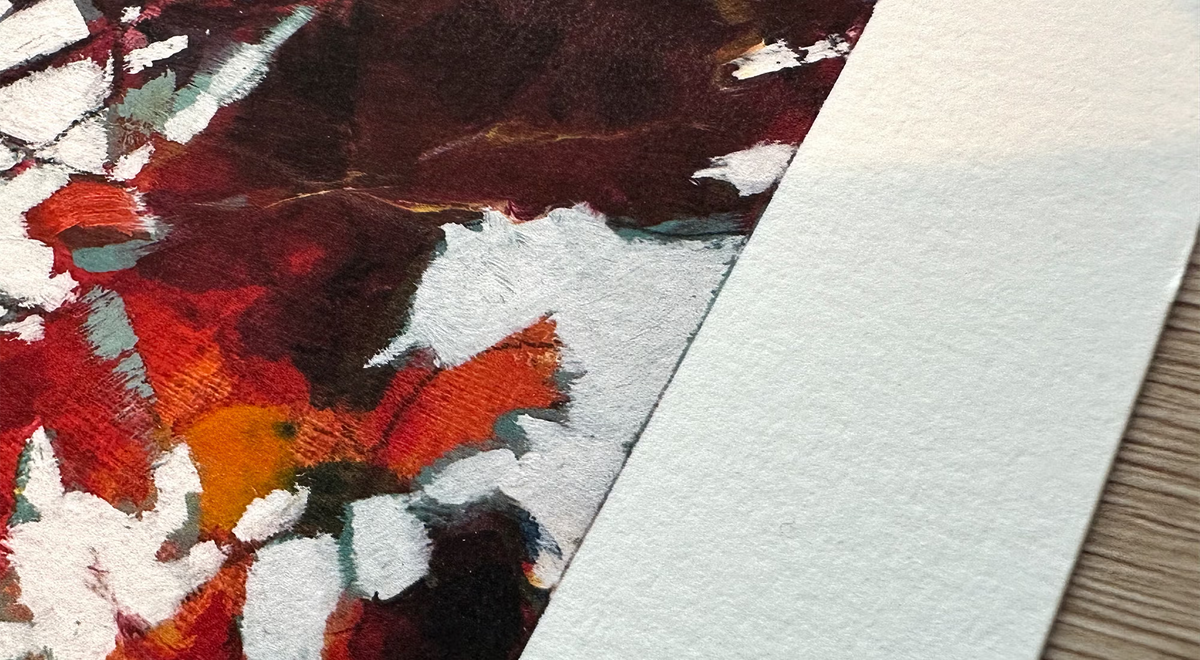 Escape From the Grey limited edition fine art prints on museum quality paper red autumn leaves